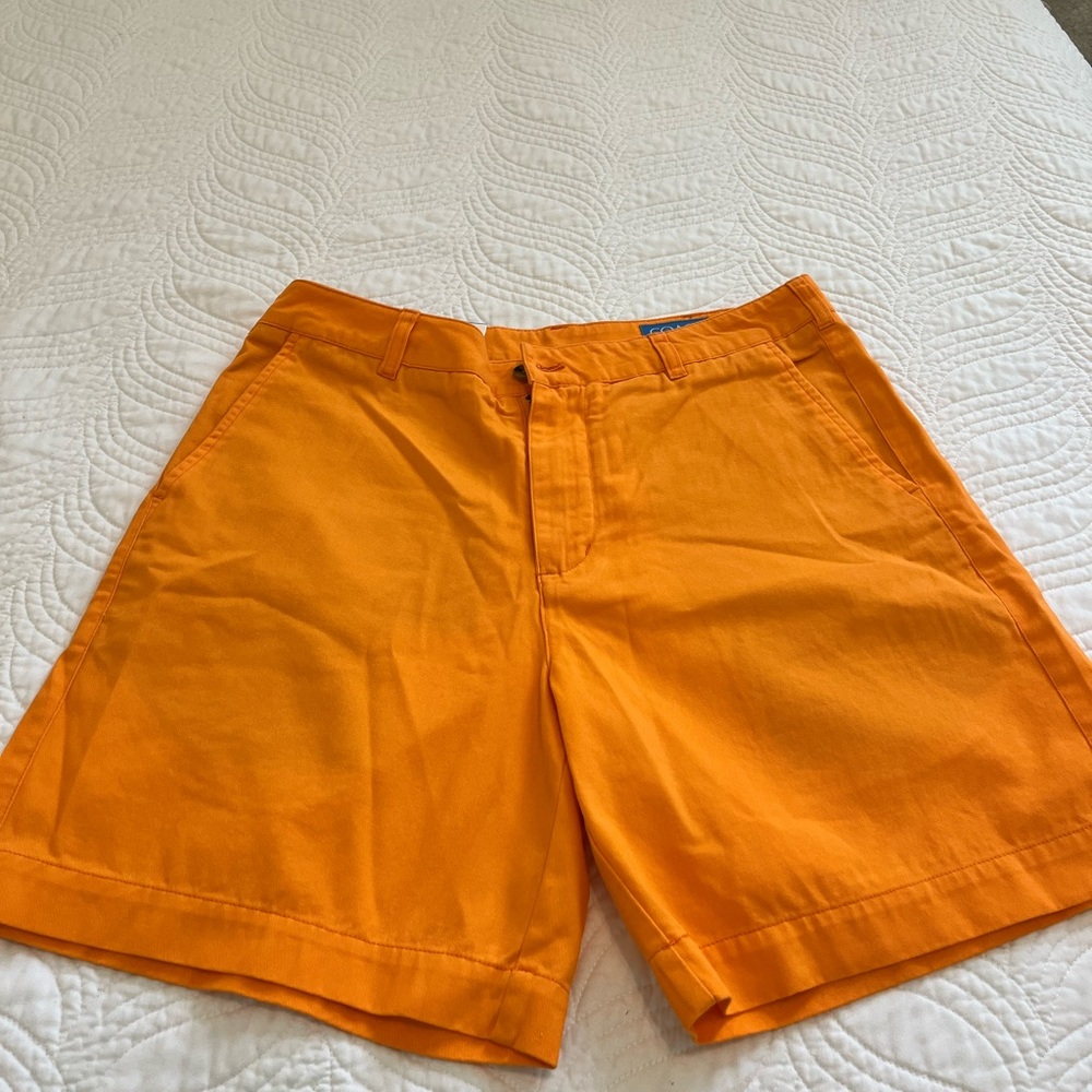 Mens Orange Shorts